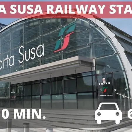 Апартаменты 10min Dal Centro Portasusa-freeparking&ac